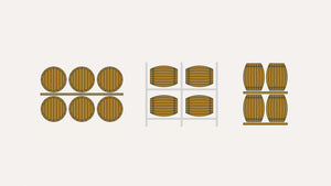 Different whisky warehousing systems