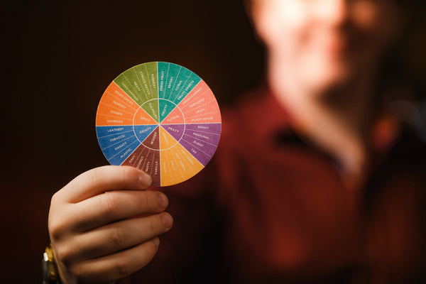The Edinburgh Whisky Academy Flavour Wheel Beermat (Pack of 10)